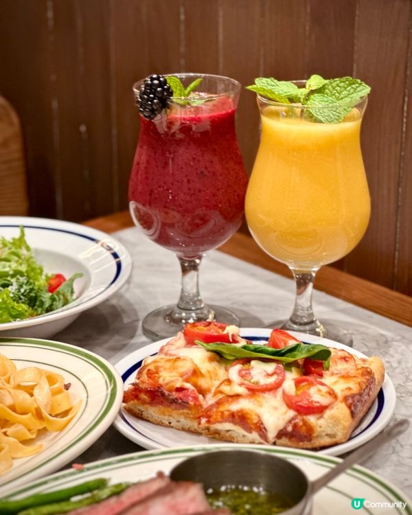 必食A4牛扒套餐🥩黑洞級任食配菜🍟