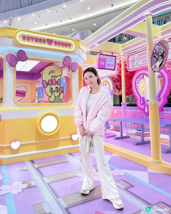 MCP x Esther Bunny 新年+情人節打卡點🌸