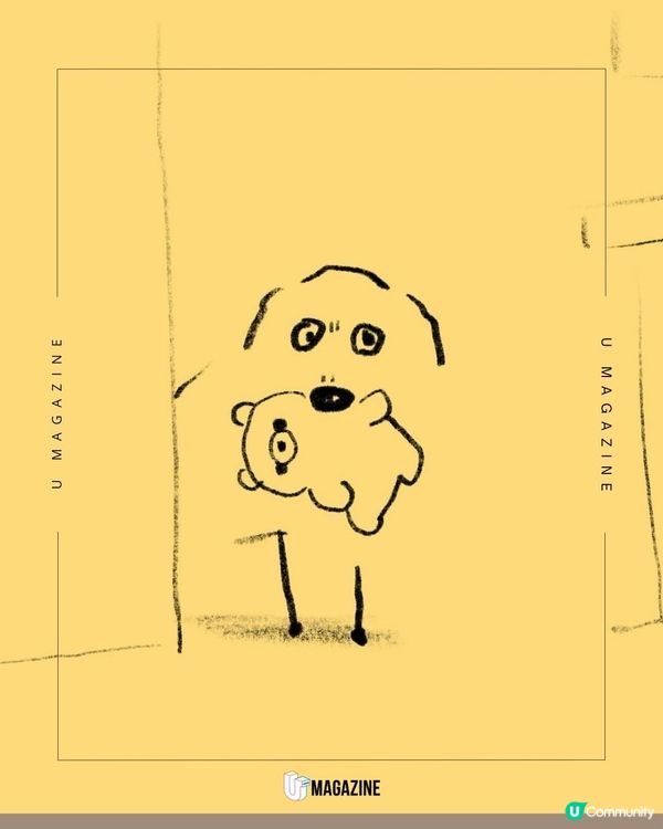 日本畫師幾筆神還原狗狗日常｜越簡單越動人！療癒留白畫風引發共鳴！