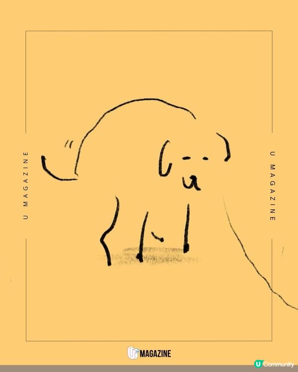 日本畫師幾筆神還原狗狗日常｜越簡單越動人！療癒留白畫風引發共鳴！