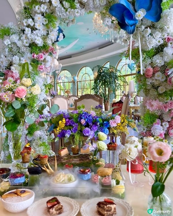 花園下午茶📸仙氣爆棚！🌸