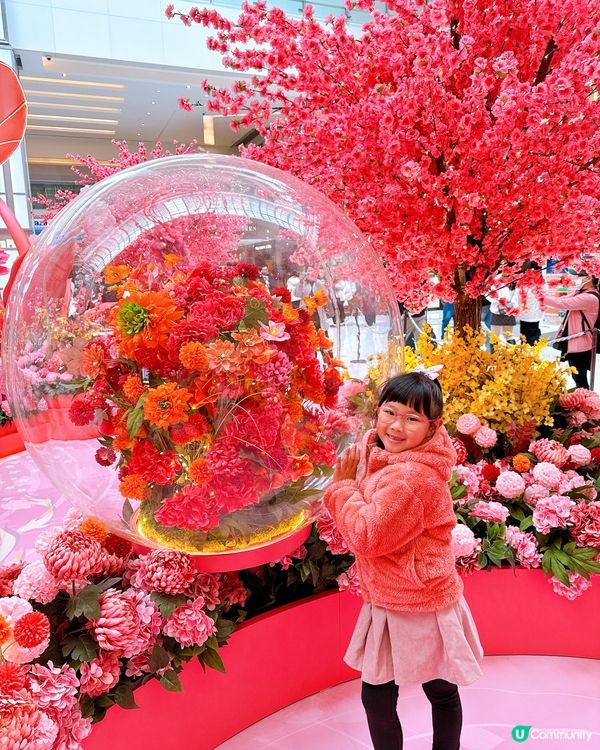 花海結緣新城市🌸桃花牡丹迎新春！💖