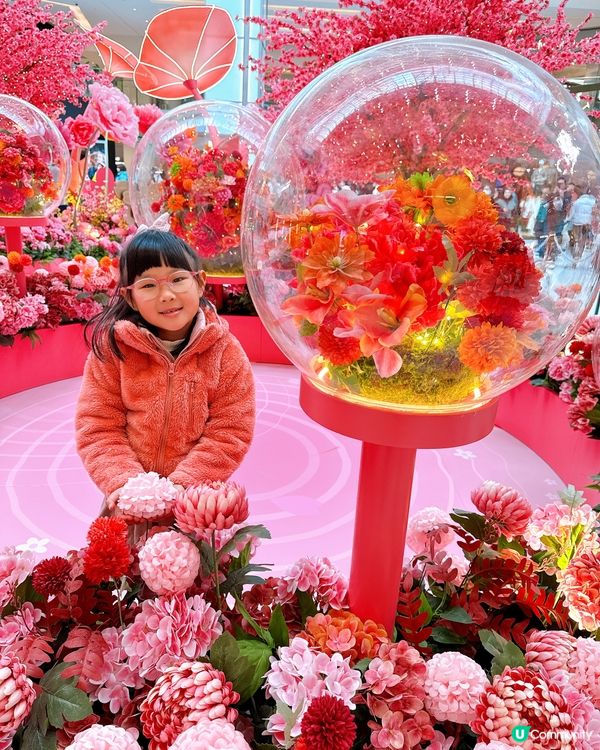 花海結緣新城市🌸桃花牡丹迎新春！💖