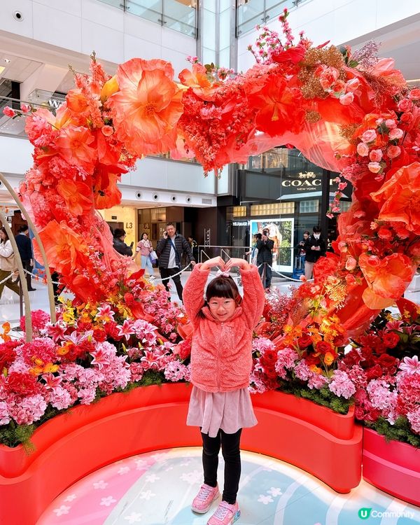花海結緣新城市🌸桃花牡丹迎新春！💖