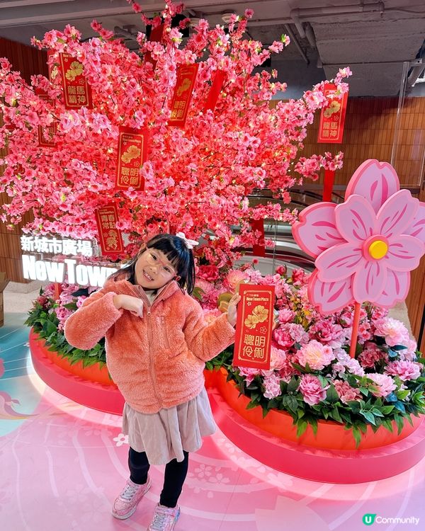 花海結緣新城市🌸桃花牡丹迎新春！💖