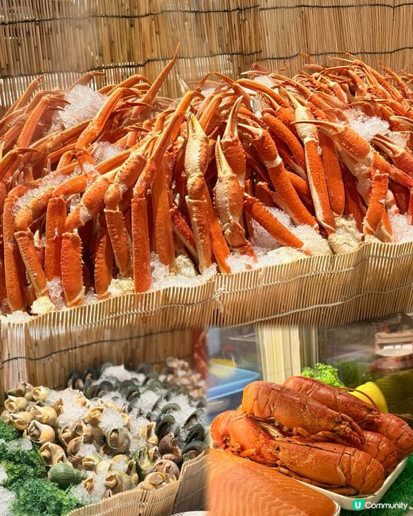 任何食龍蝦海鮮自助餐💯‼️