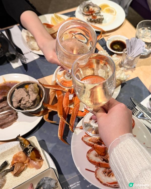 任何食龍蝦海鮮自助餐💯‼️