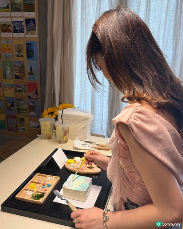 🎨 把油畫穿在蛋糕上！這是我捨不得吃的藝術品🍰