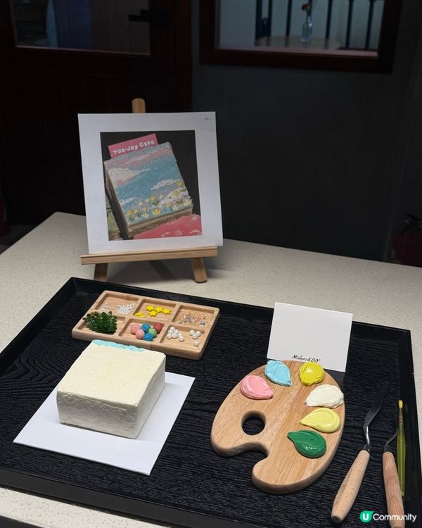 🎨 把油畫穿在蛋糕上！這是我捨不得吃的藝術品🍰