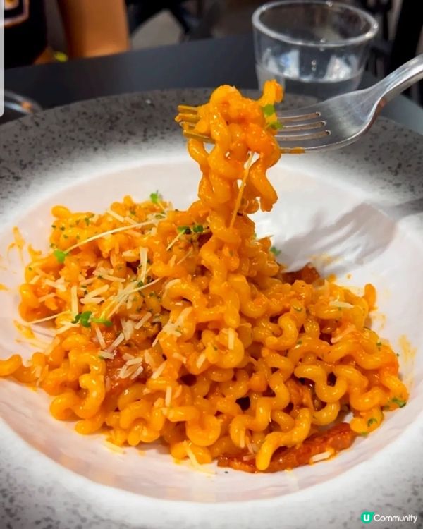 韓式玫瑰意粉🤤超驚喜！