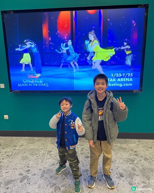 【 期待已久的迪士尼冰上匯演 】