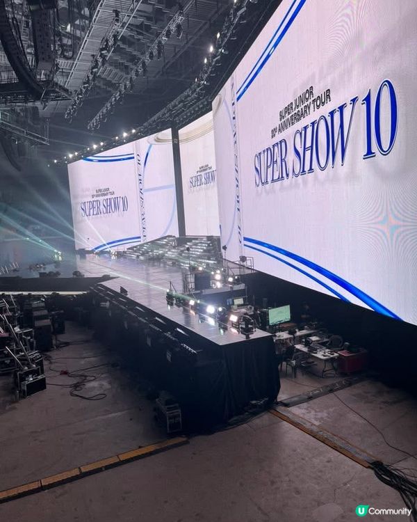 第一次嚟韓國睇演唱會就係睇Super Junior啦💙😍