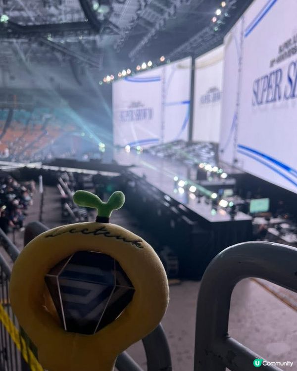 第一次嚟韓國睇演唱會就係睇Super Junior啦💙😍