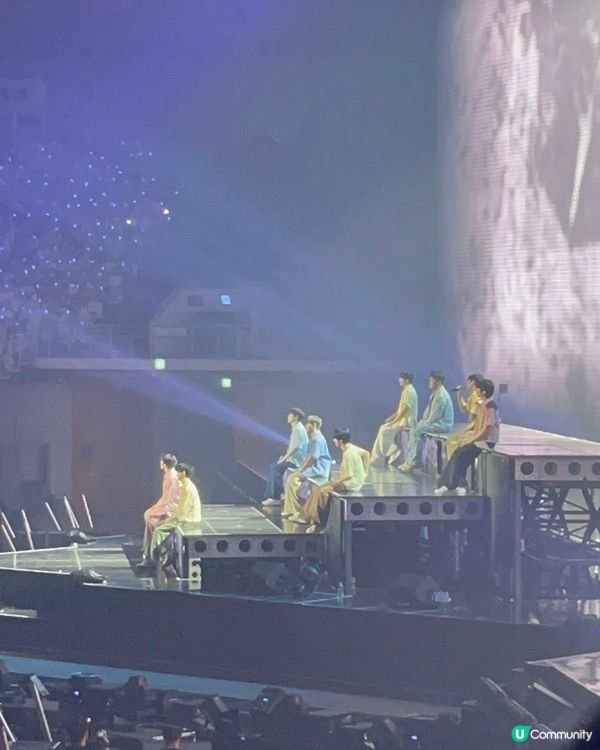 第一次嚟韓國睇演唱會就係睇Super Junior啦💙😍