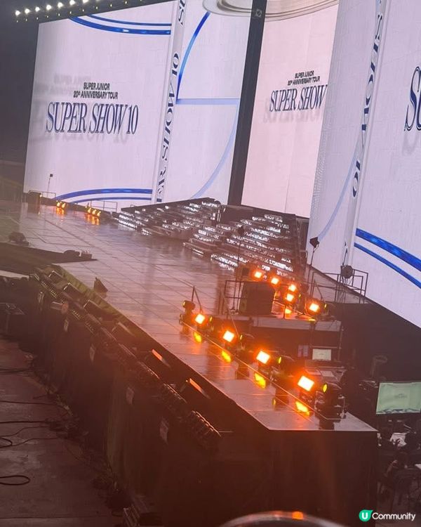第一次嚟韓國睇演唱會就係睇Super Junior啦💙😍
