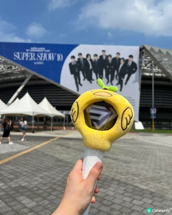 第一次嚟韓國睇演唱會就係睇Super Junior啦💙😍
