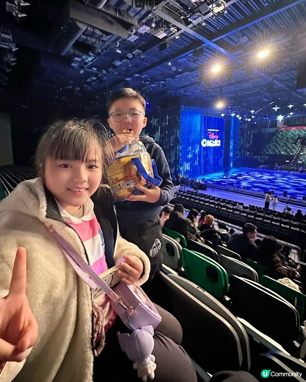 迪士尼花滑空中秀！🤩💯