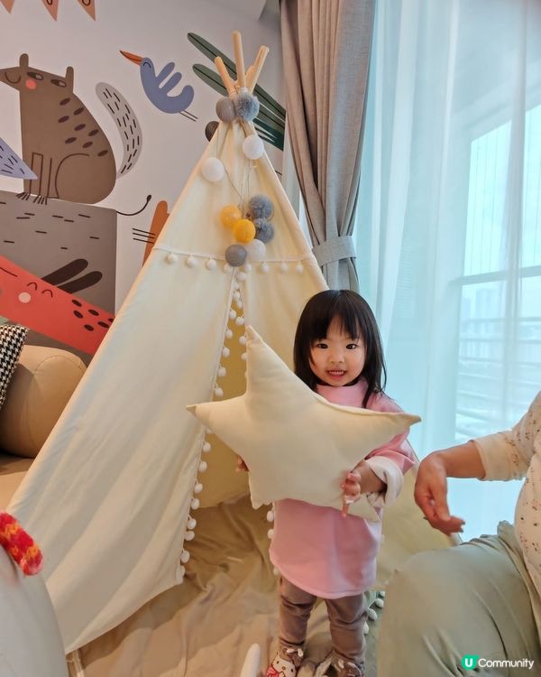 親子房玩到癲！⛺️👼🏻