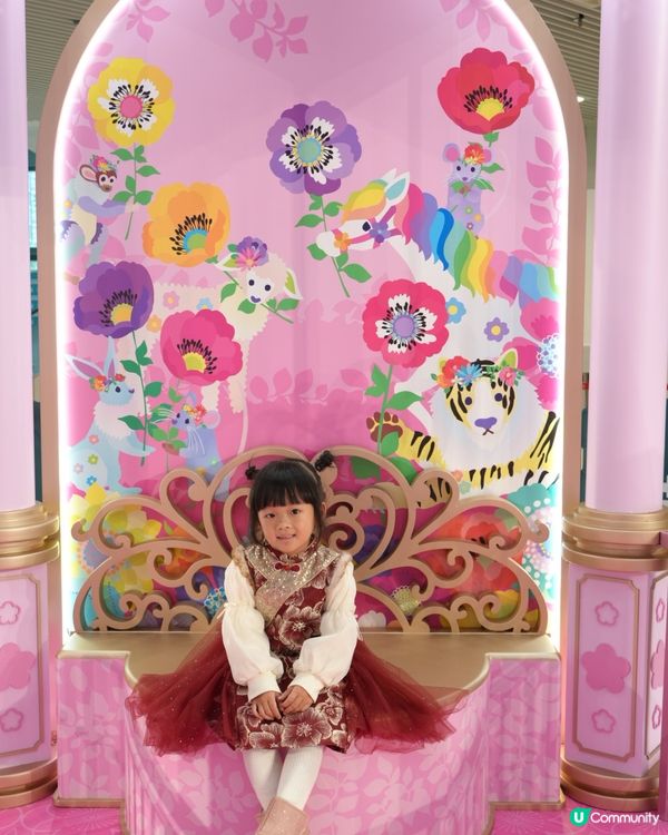 荷里活廣場花花世界🌸行大運！