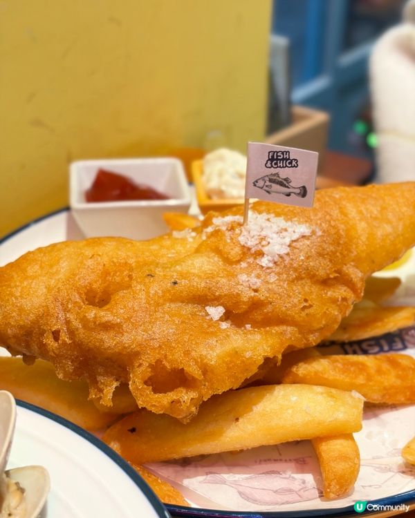 🐟🍝炸魚薯條意粉都勁好食