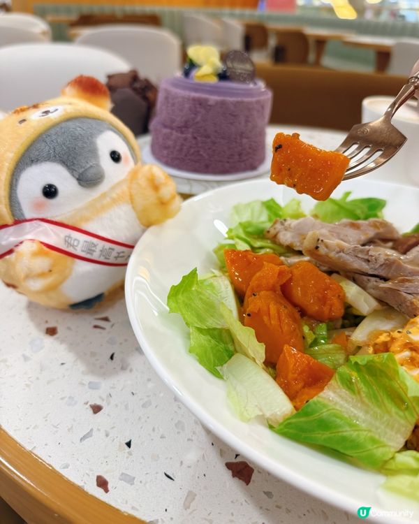 戚風變輕食！海港城新店驚喜！🍰🥗