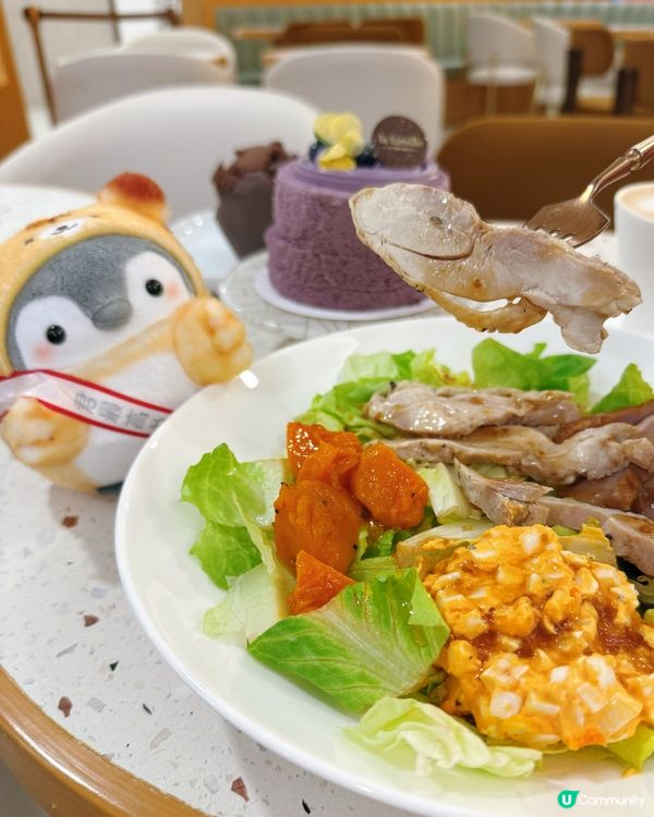 戚風變輕食！海港城新店驚喜！🍰🥗