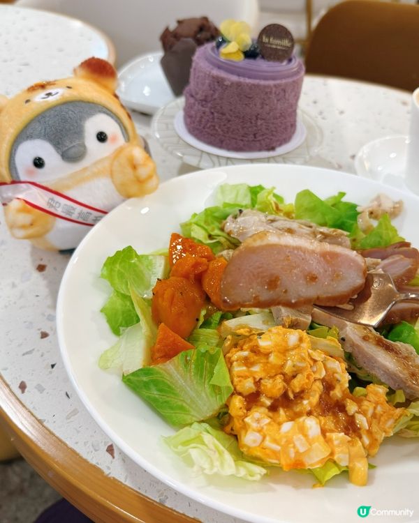 戚風變輕食！海港城新店驚喜！🍰🥗