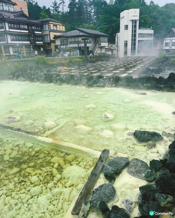 草津溫泉♨️ 必去日本名泉之一！🇯🇵