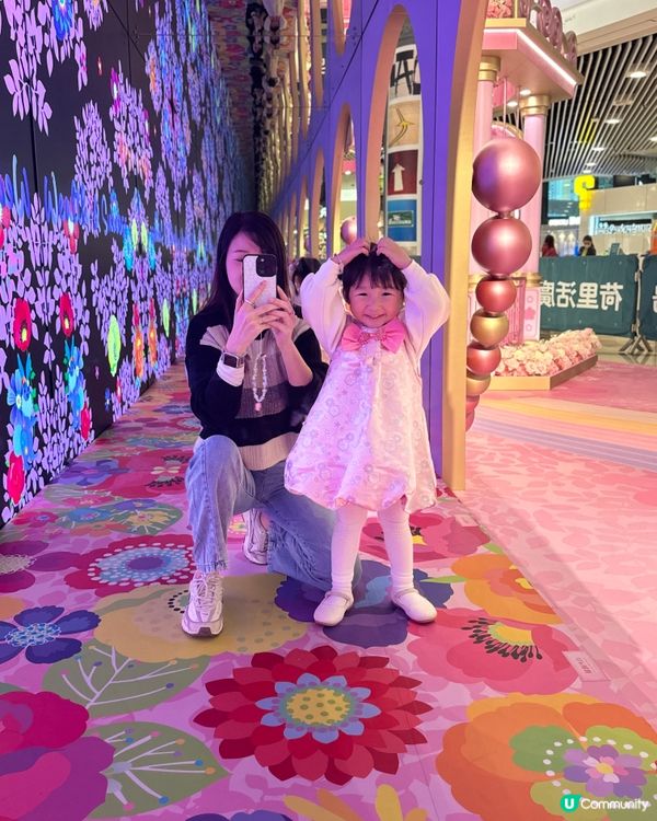 百花錦繡迎新春！🌸駿馬雕塑必打卡！🐎