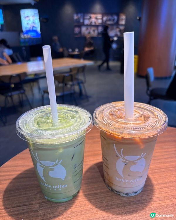 抹茶鮮奶🍵 朱古力黑糖珍珠一樣都咁好味😋