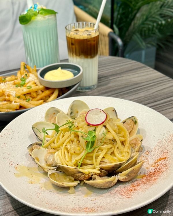 荃灣廣場森林系Cafe🌳必試招牌梳乎厘班戟🥞