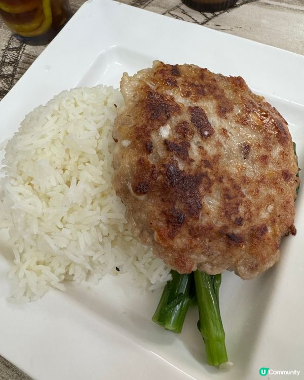 傳聞中的肉餅飯