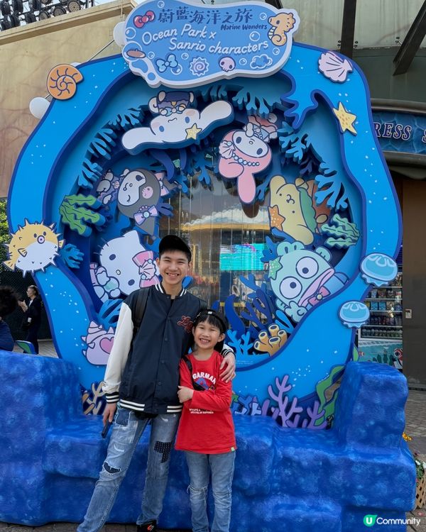 生日海洋公園指定動作！👨‍👩‍👧‍👦🎉