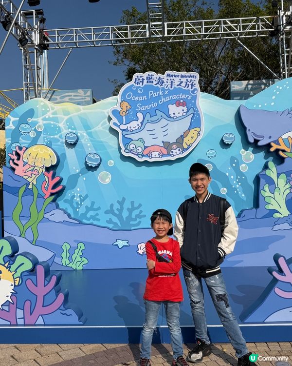 生日海洋公園指定動作！👨‍👩‍👧‍👦🎉