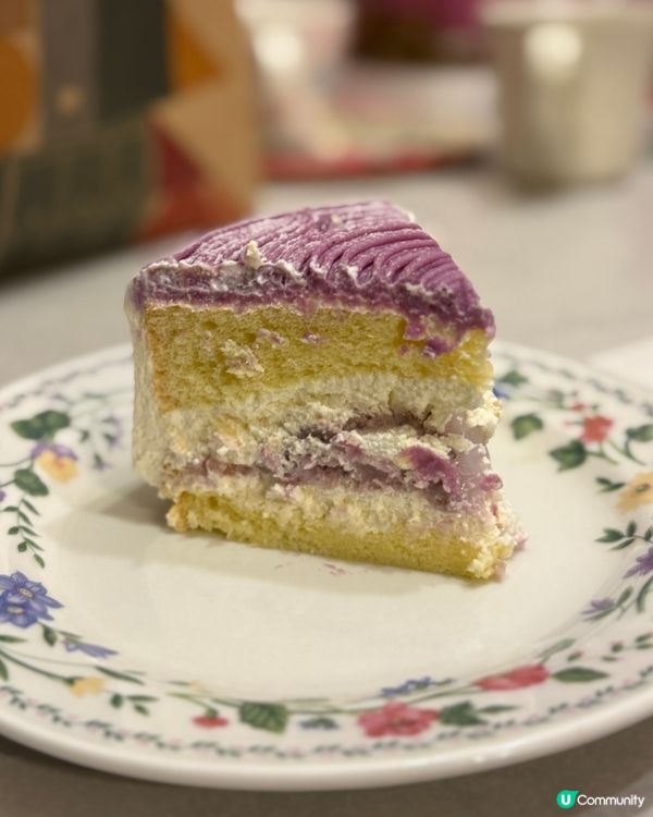 享樂烘焙芋泥麻糬蛋糕 🍰 唔膩之選！