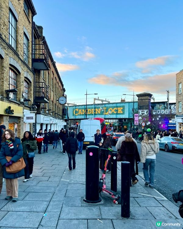 『英國』倫敦次文化市集｜Camden Market朝聖🎨🎶🛍️