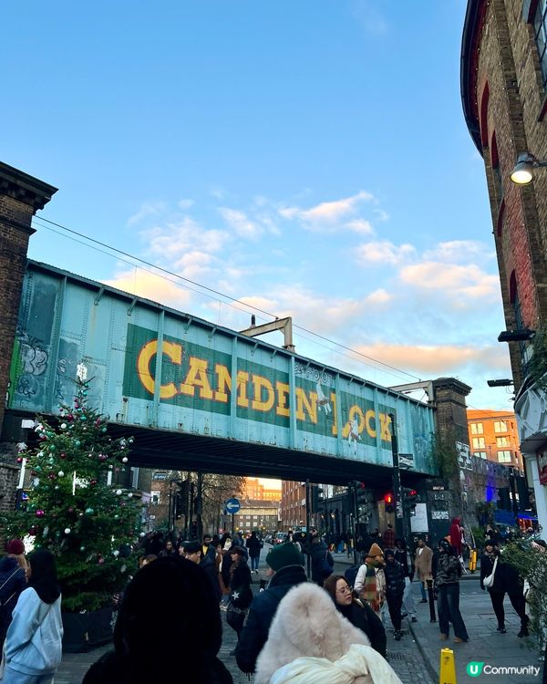 『英國』倫敦次文化市集｜Camden Market朝聖🎨🎶🛍️
