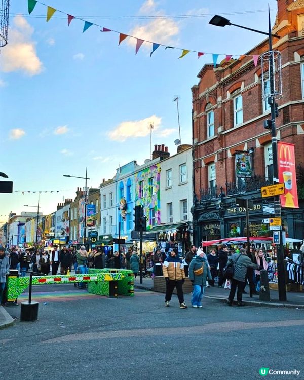 『英國』倫敦次文化市集｜Camden Market朝聖🎨🎶🛍️