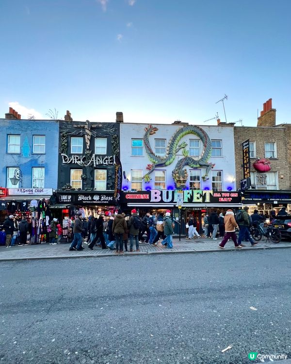 『英國』倫敦次文化市集｜Camden Market朝聖🎨🎶🛍️