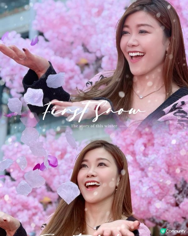 💖粉紅仙境～🌸漫天櫻花拍拖打卡聖地@北角匯❣️