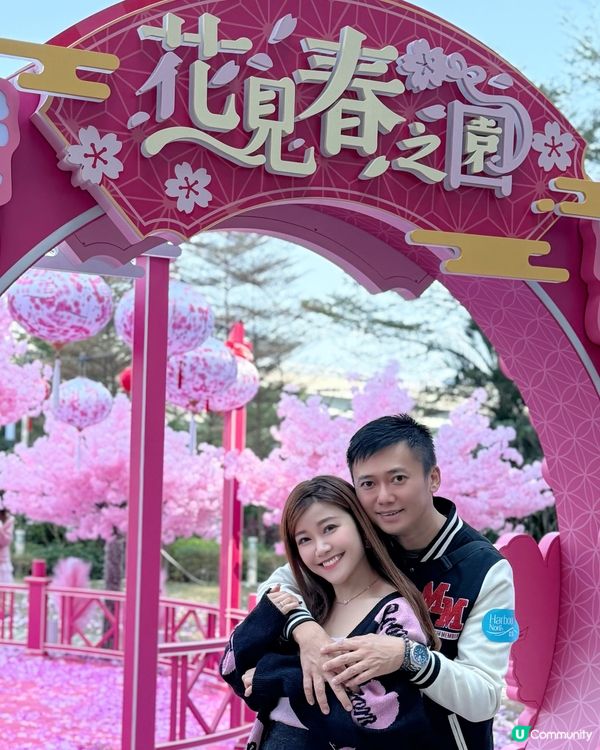 💖粉紅仙境～🌸漫天櫻花拍拖打卡聖地@北角匯❣️