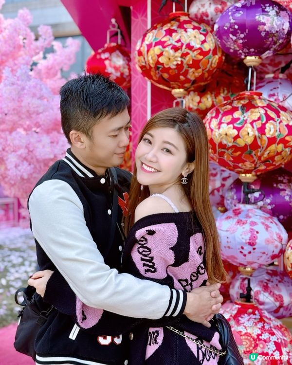 💖粉紅仙境～🌸漫天櫻花拍拖打卡聖地@北角匯❣️