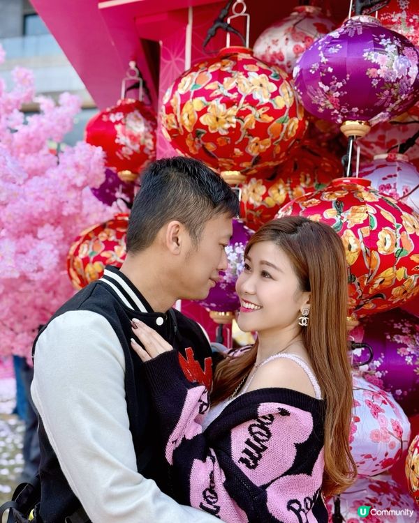 💖粉紅仙境～🌸漫天櫻花拍拖打卡聖地@北角匯❣️