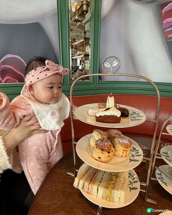 Avo B第一次食Afternoon Tea