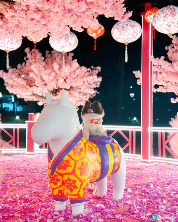 北角匯「花見春之園」必打卡！