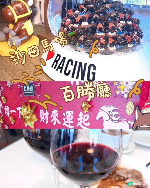 沙田馬場🐎馬年財來運起，百勝廳🐴🪭