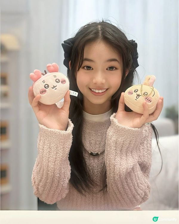 麻糬公仔頭太可愛啦！😍軟綿綿好治癒！