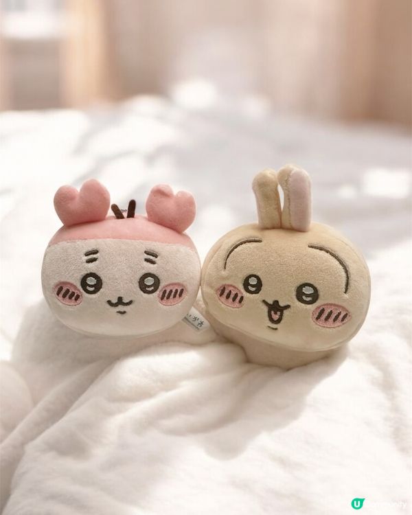 麻糬公仔頭太可愛啦！😍軟綿綿好治癒！
