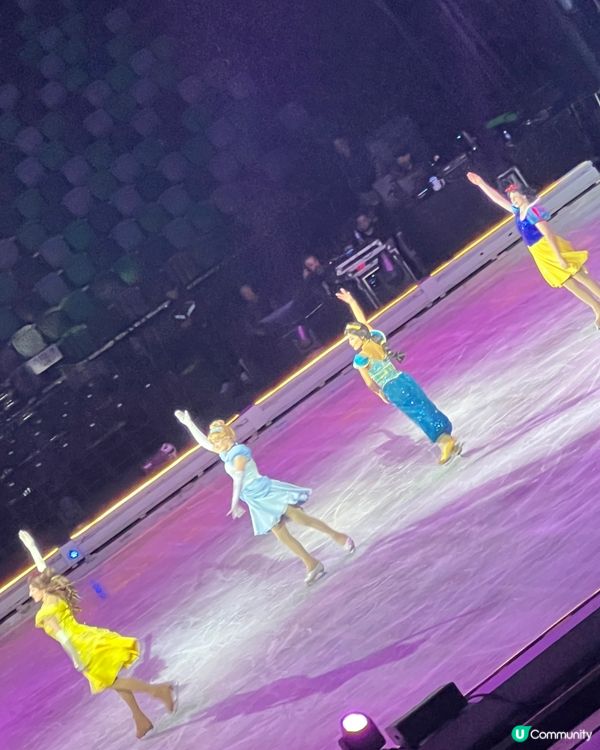 冰上迪士尼派對！🤩 孖寶讚到爆！✨