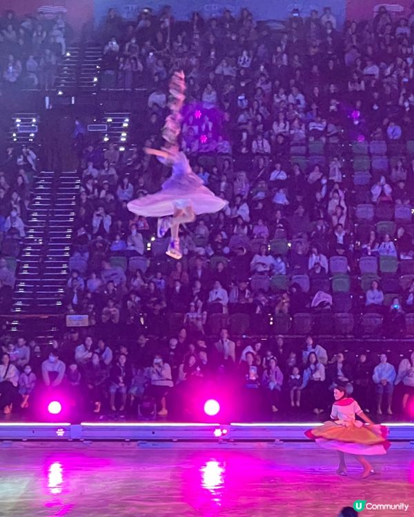 冰上迪士尼派對！🤩 孖寶讚到爆！✨